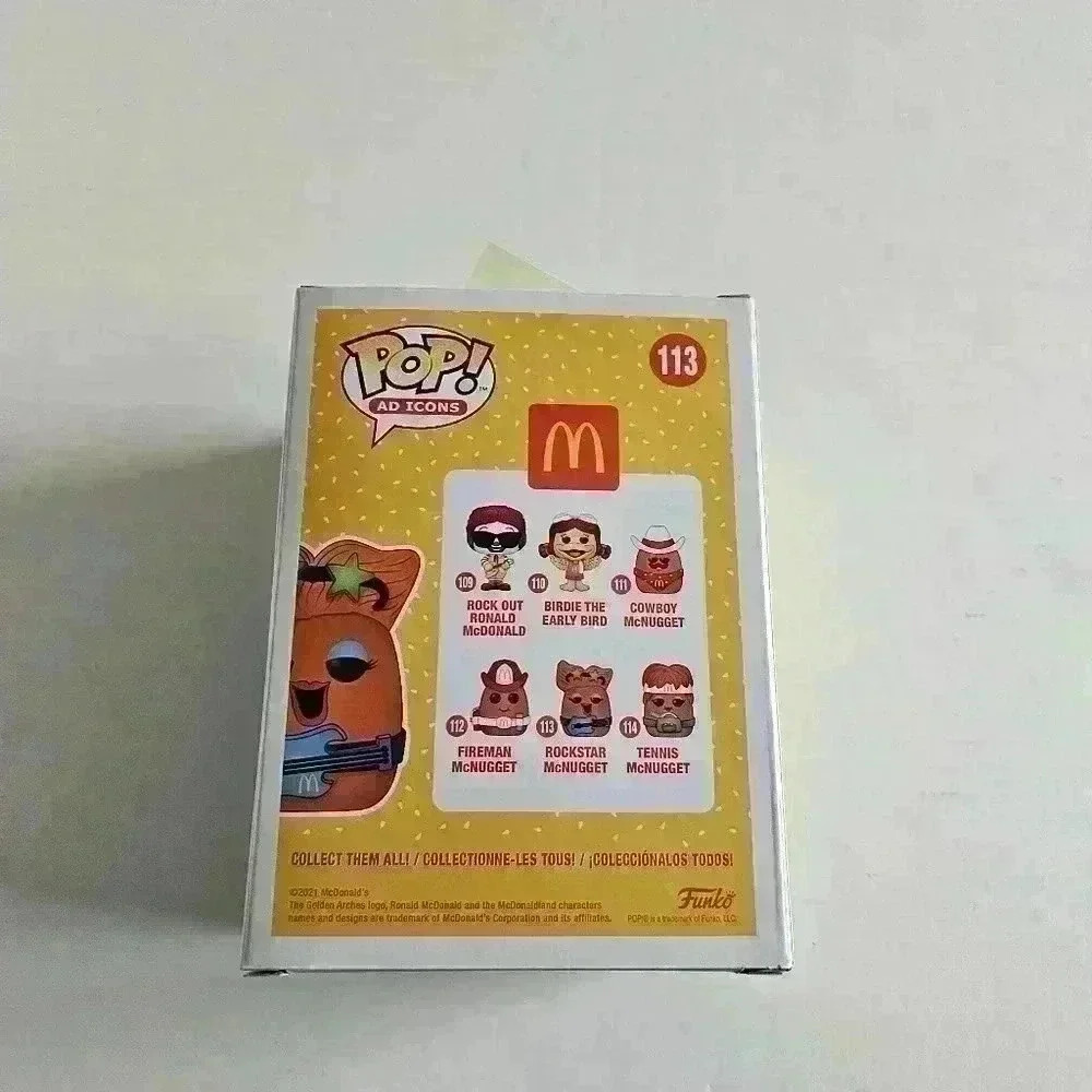 Mcdonald's ROCKSTAR MCNUGGET FUNKO POP #113 - Picture 3 of 4